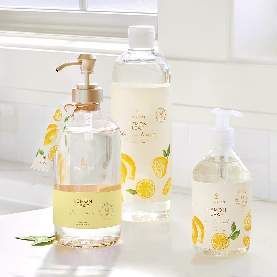 Thymes Jabon Mano Recambio Envase 24-5oz: envase práctico para recargar