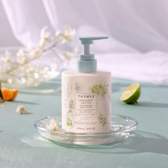 Textura cremosa de Thymes Bergamot Nectar para piel seca y suave
