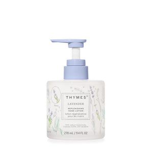 Thymes Loción de manos iluminación suave para hidratación diaria y confort.