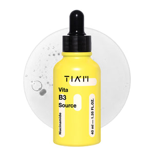 TIA'M Vita B3 Source serum frasco ofrece claridad y brillo suave