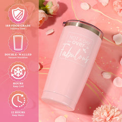 Vaso aislado Tian Dian de acero inoxidable, mantiene bebidas frías o calientes por horas.