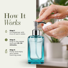 Tableta de Tidy Kitchen fragancia lavanda, sensación relajante al lavar