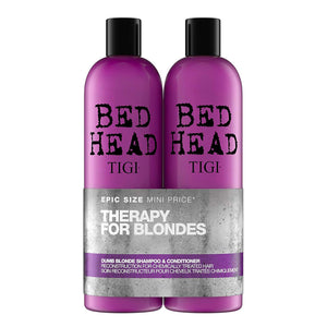 Bed Head by TIGI Dumb Blonde champú en botella, limpieza profunda para rubio vibrante
