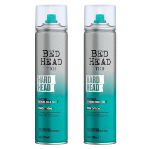 TIGI Bed Head Hard Head laca-botella para brillo y fijación duradera.