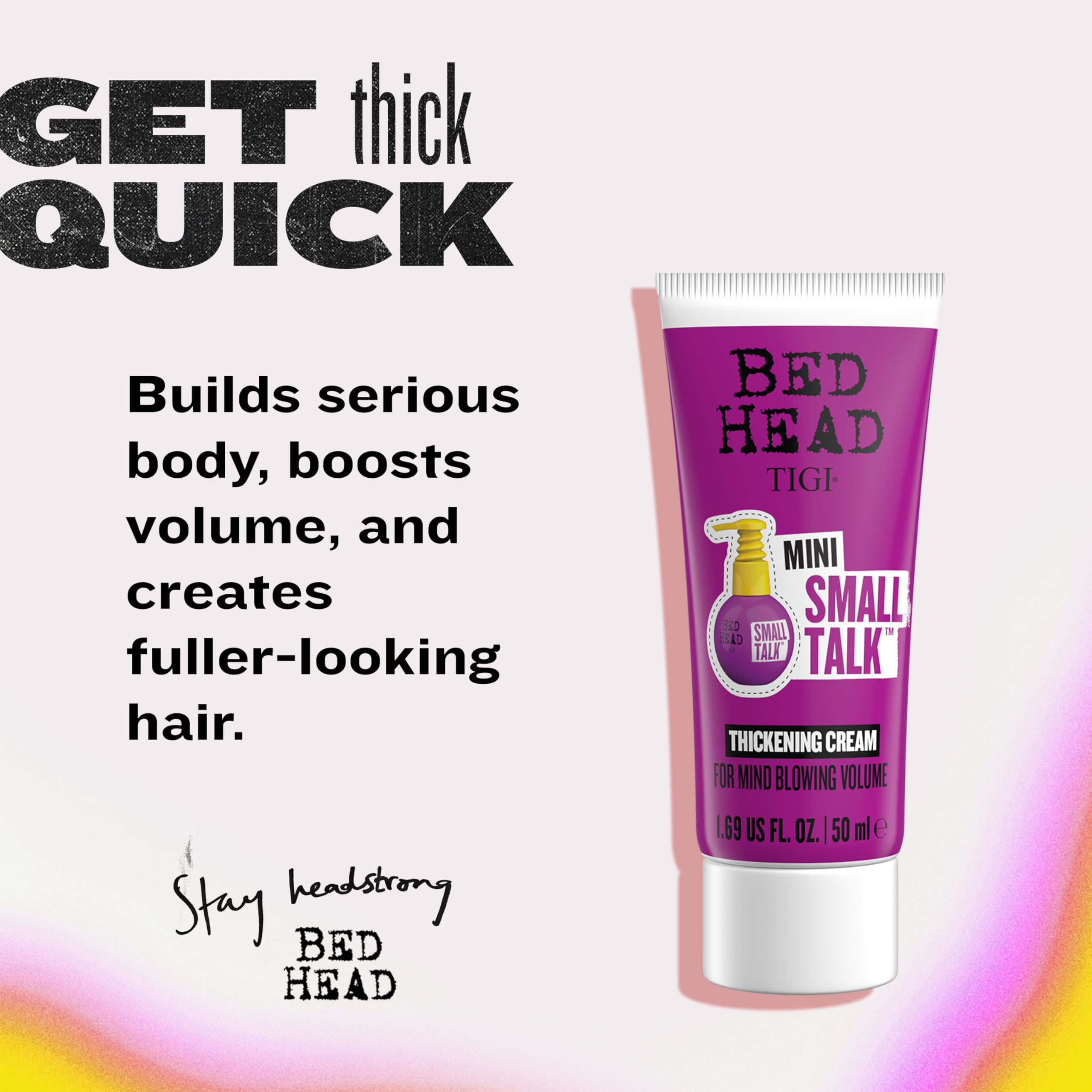 Bed Head Small Talk, dosis compacta para peinados en movimiento