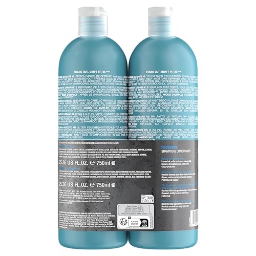 TIGI Bed Head Tween Recovery Conjunto de dos botellas, presentación del dúo