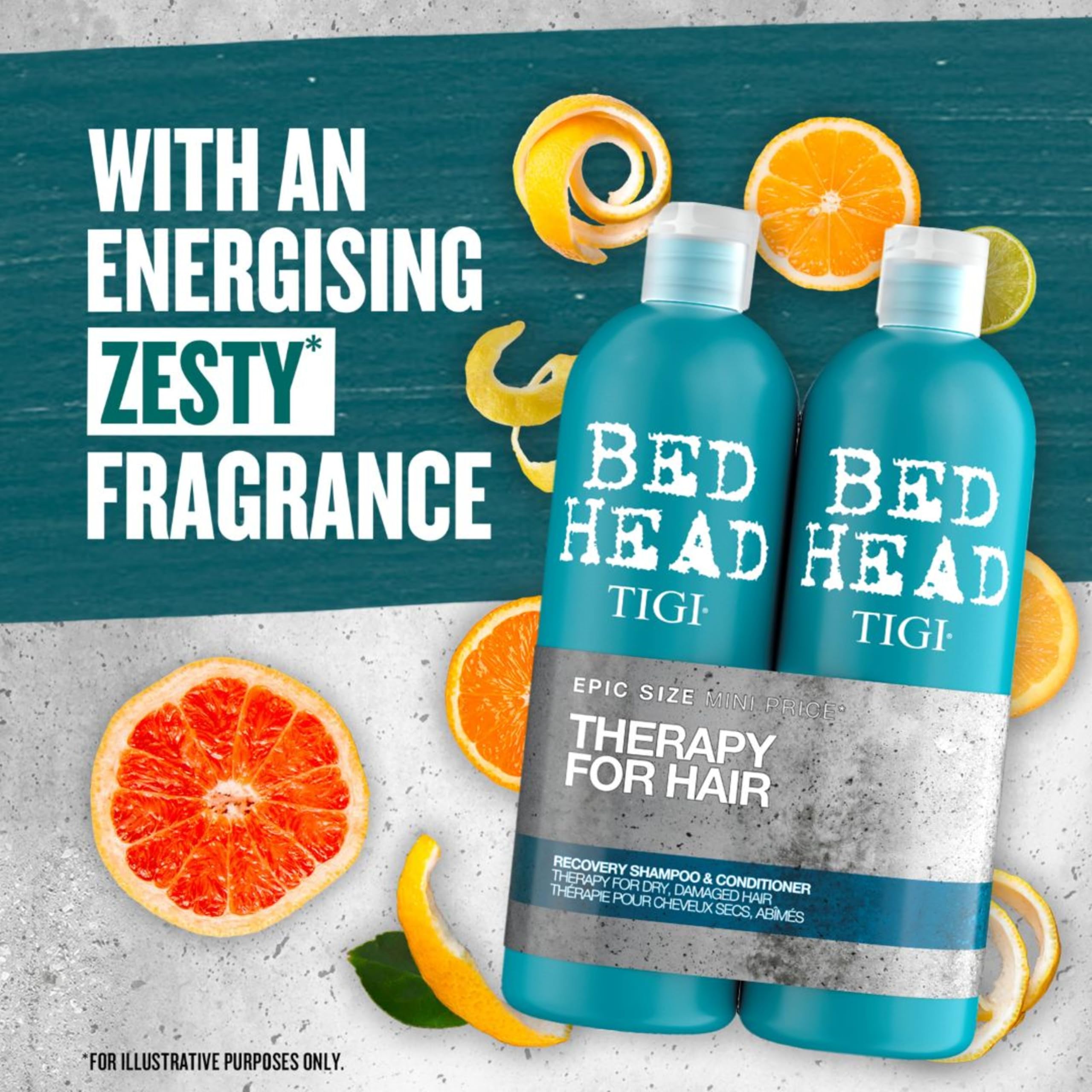 TIGI Bed Head Tween Recovery Mano aplicando champú suave