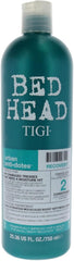 Bed Head TIGI Recovery condicionador, botella muestra hidratación intensiva para cabello seco.