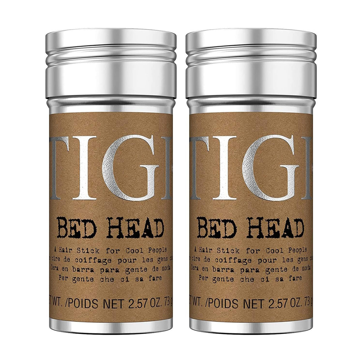 TIGI Bed Head Wax Stick, paquete 2,57 oz, aplicación directa sin desorden al peinar.