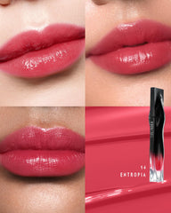 Aplicador de TIMEPHORIA Stellar Dust Lip Stain 14 Entropía para aplicación precisa y suave.