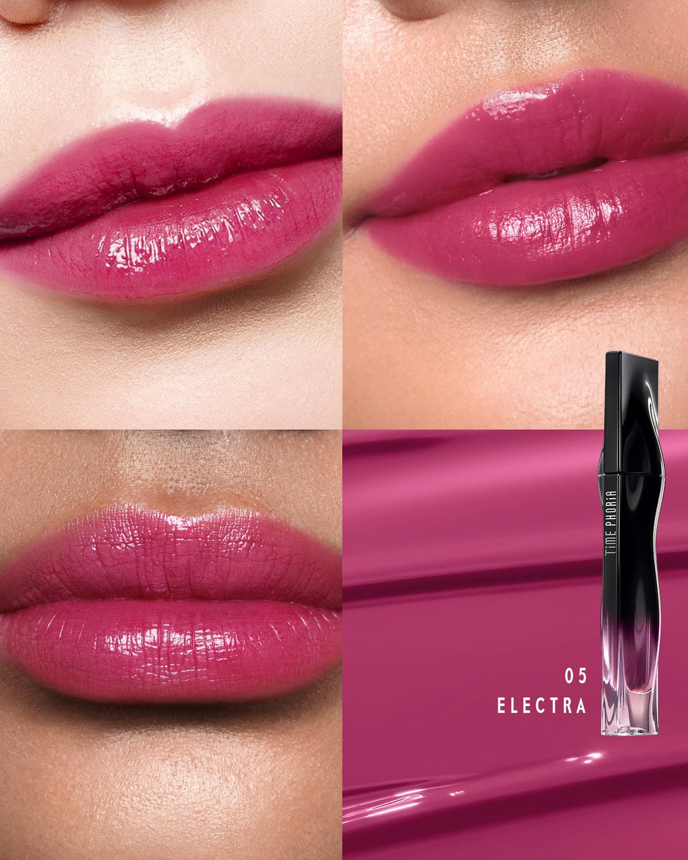 TIMEPHORIA Stellar Dust Tinta para Labios 05 Electra textura hidratante para labios suaves.