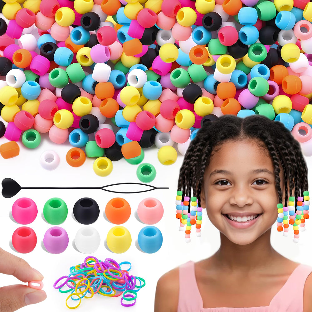 Bolas de silicona TINKRSTUFF para cabello, suaves y seguras.