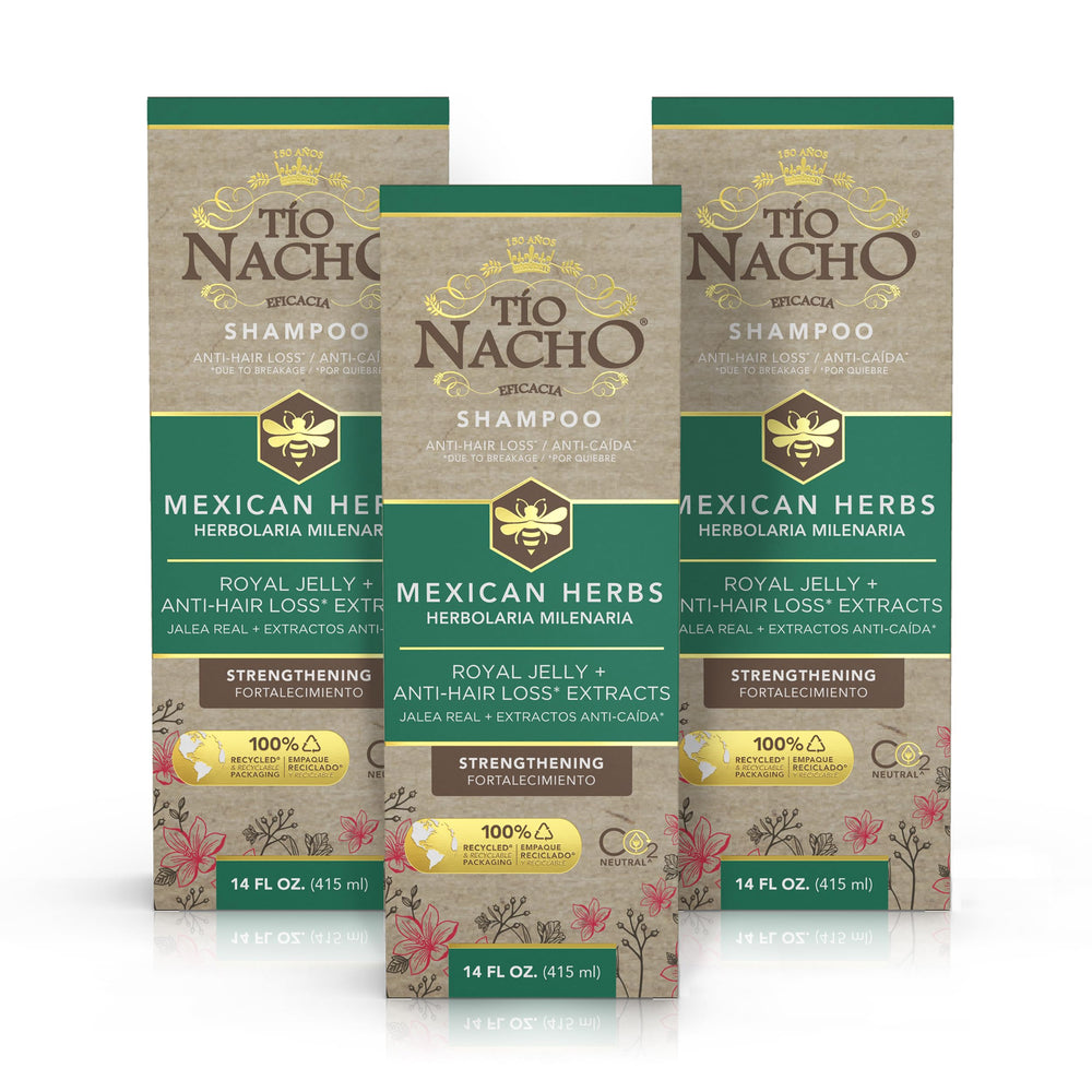 Tío Nacho Anticaída cabello con jalea real y romero para fortalecimiento