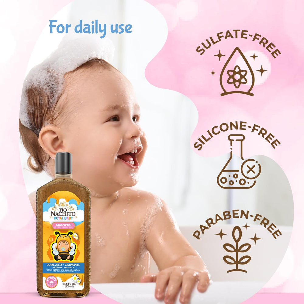 Tio Nacho Royal Baby: hidratación de la piel con ingredientes naturales.