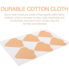 Tipuuz protección nasal beige para sol, ideal para deportes.