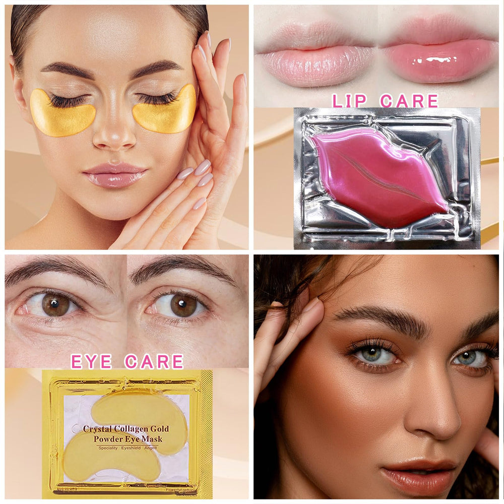 TIRDET conjunto mascaras ojos y labios, experiencia de belleza en casa.