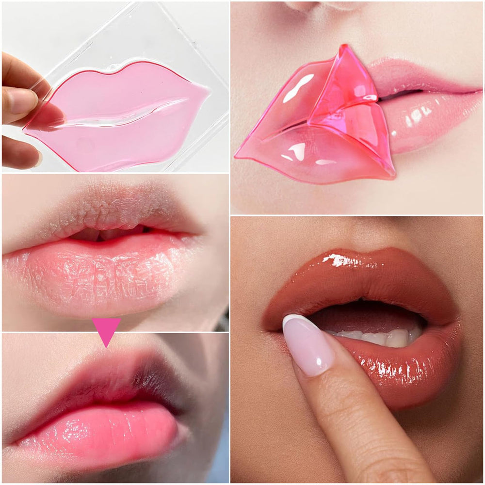 TIRDET detalle 24k oro, parches de ojos con efecto luminoso.