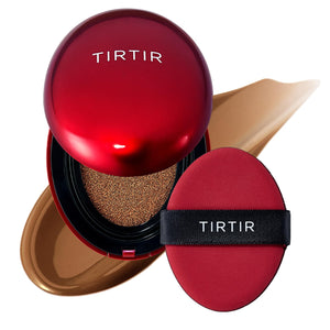 TIRTIR Mask Fit Red Cushion, empaque compacto ideal para viaje.