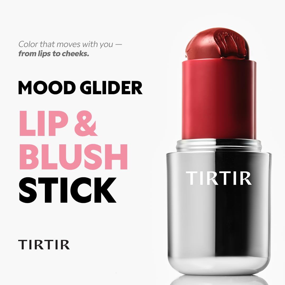 Textura cremosa de TIRTIR Mood Glider que se funde con la piel