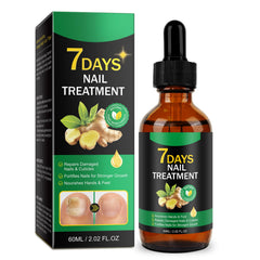 Tiuedu serum crecimiento uñas jengibre: promueve crecimiento saludable desde la raíz.