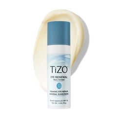 Renovación ocular de TIZO, aplicación suave alrededor de los ojos para protección ultravioleta.