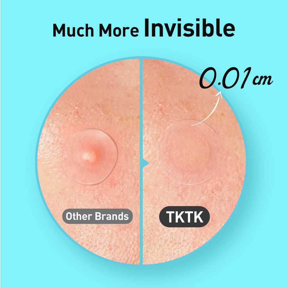 Parche hidrocoloide TKTK 6x absorbente para pústulas