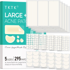 Parche extragrande TKTK para cara: cobertura amplia y cómoda.
