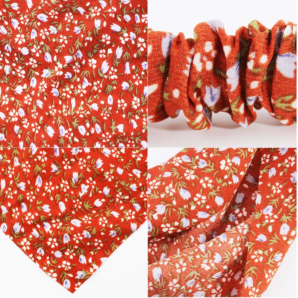 TOBATOBA bandana chiffon suave y transpirable para uso diario