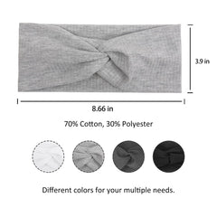Diadema Tobeffect turbante para mujer ofrece ajuste suave y transpirabilidad.