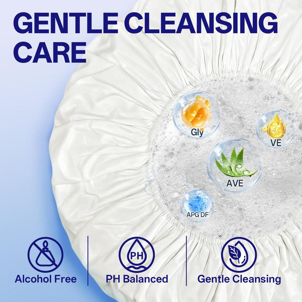 Tolnetr gorro champú con aloe vera para cabello suave e hidratado.