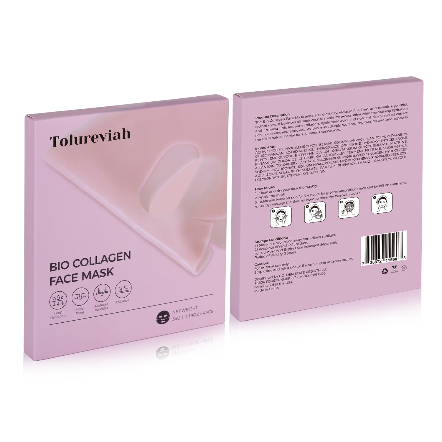 Tolureviah aplicación suave que complementa rutinas de belleza para brillo natural