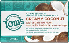Tom's of Maine barra aceite coco virgen, hidratacion natural para la piel.