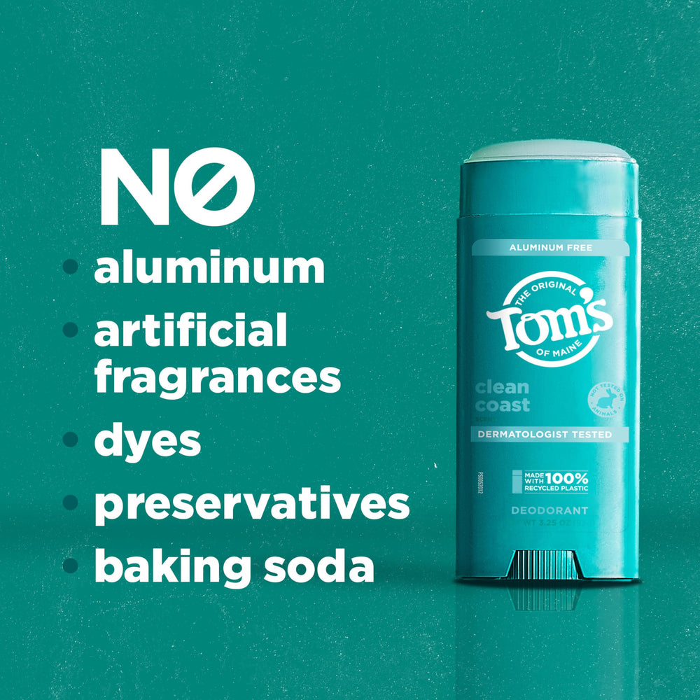 Tom’s of Maine Costa Limpia: fragancia natural y fresca de costa limpia