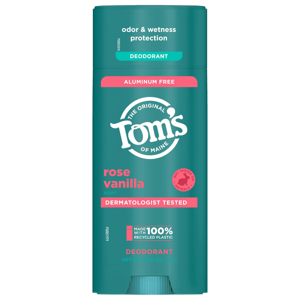 Tom's of Maine Rose Vanilla, tacto suave al aplicar en axilas