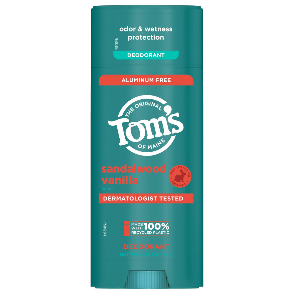 Tom's of Maine ingredientes de calidad, fórmula natural para el cuidado diario.