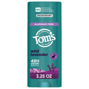 Tom's of Maine Desodorante Stk Wild Lvndr, envase compacto para uso diario.