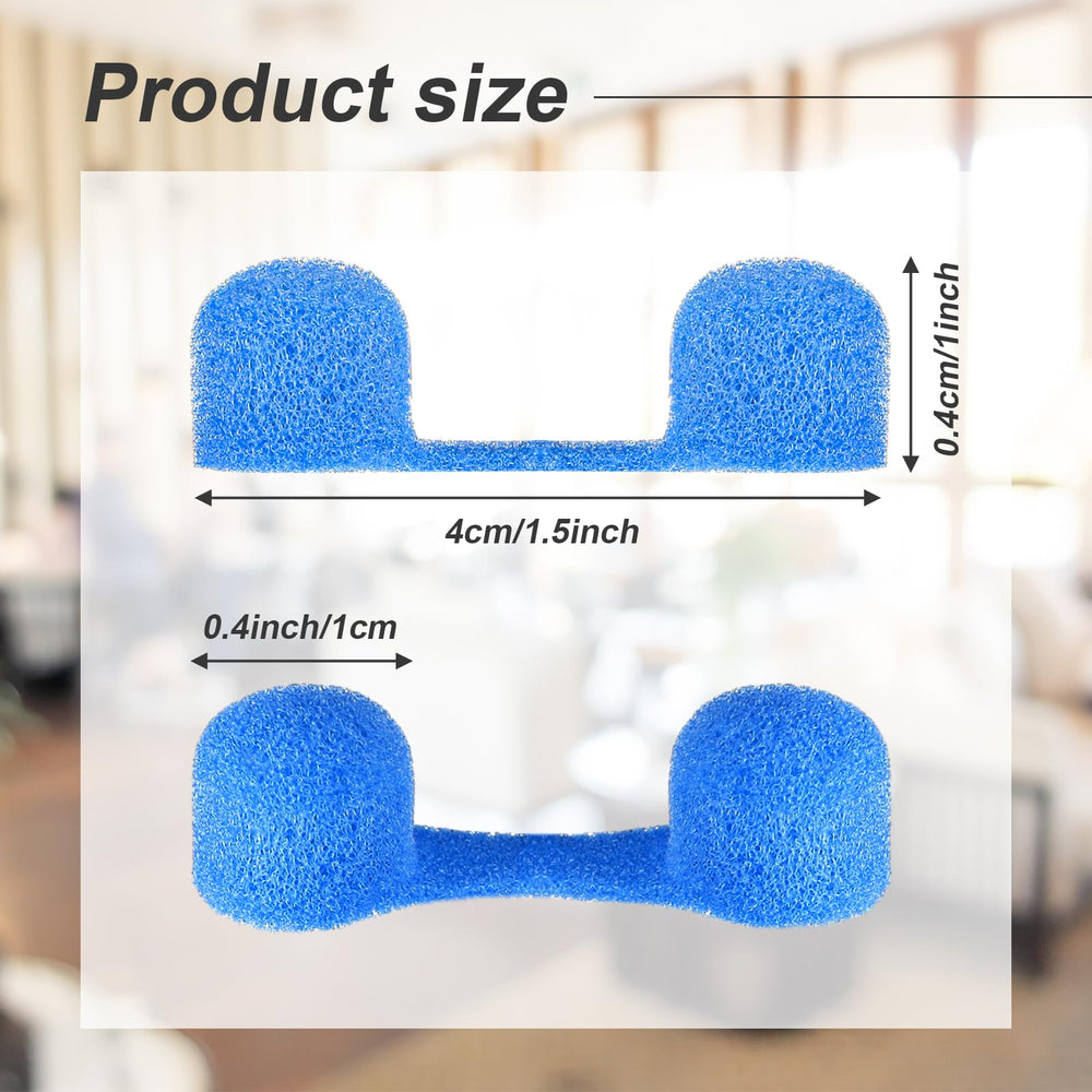 Esponja nasal suave de Tondiamo para comodidad durante uso prolongado.