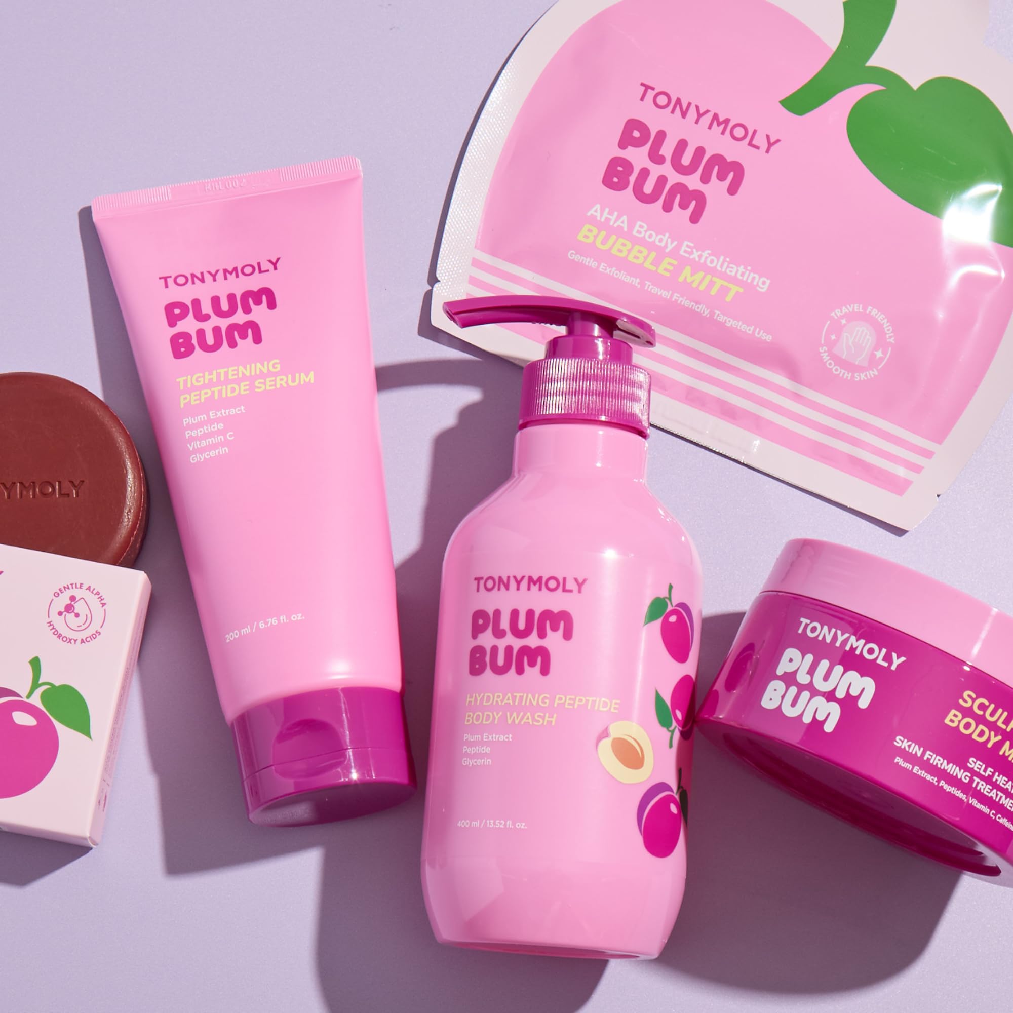 TONYMOLY Plum Bum glicerina para mantener la hidratación de la piel.