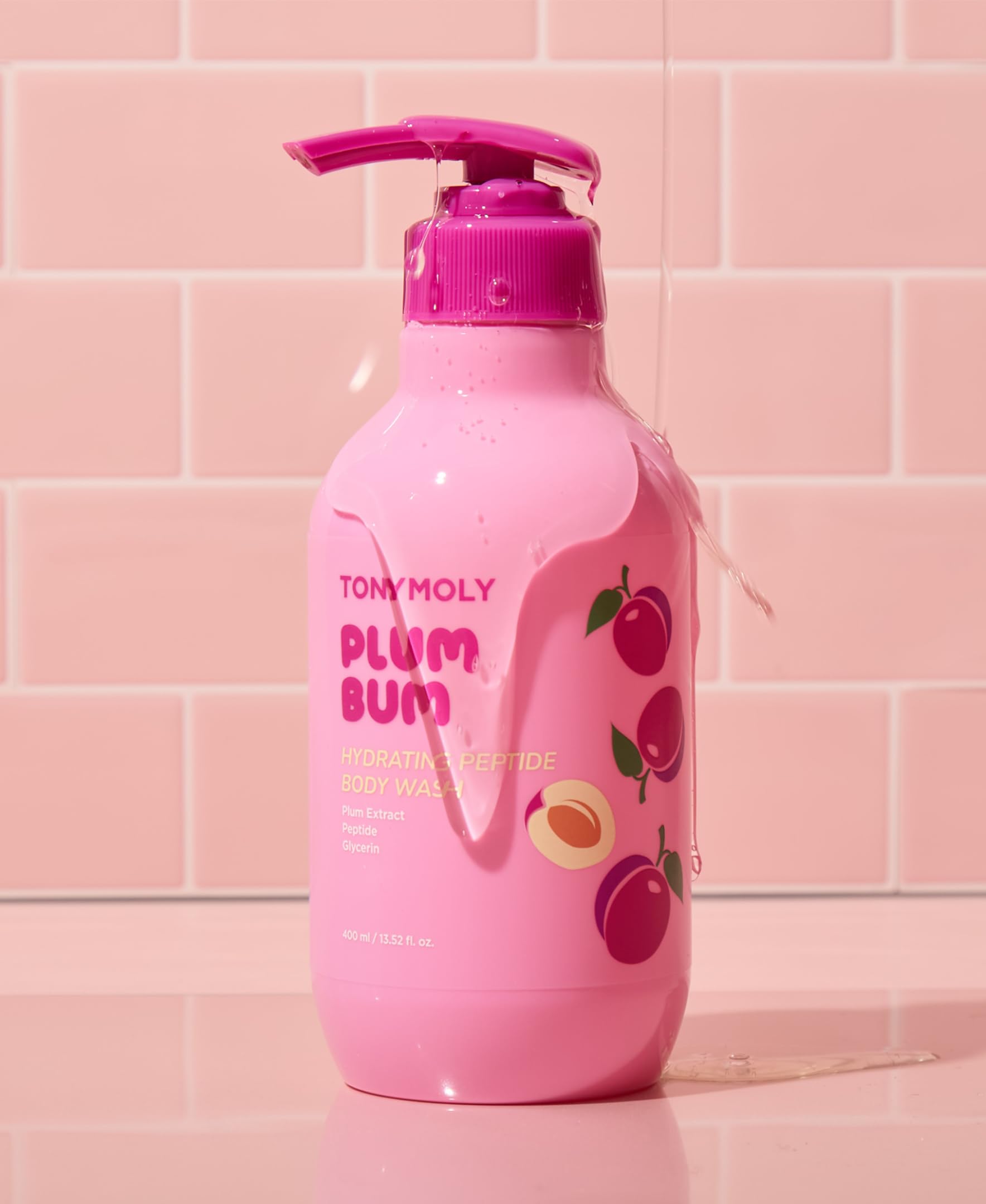TONYMOLY Plum Bum limpieza diaria suave para piel equilibrada.