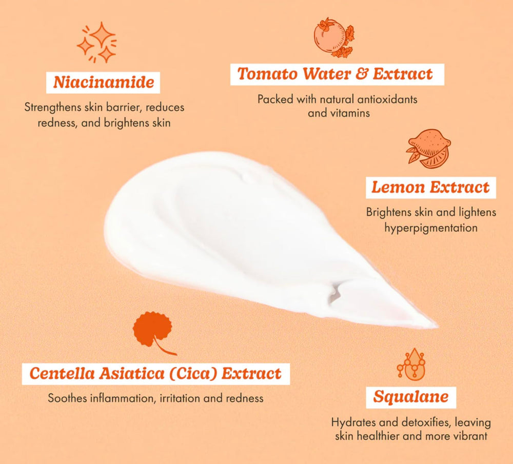 TONYMOLY Tomatox: textura luminosa que realza el brillo natural