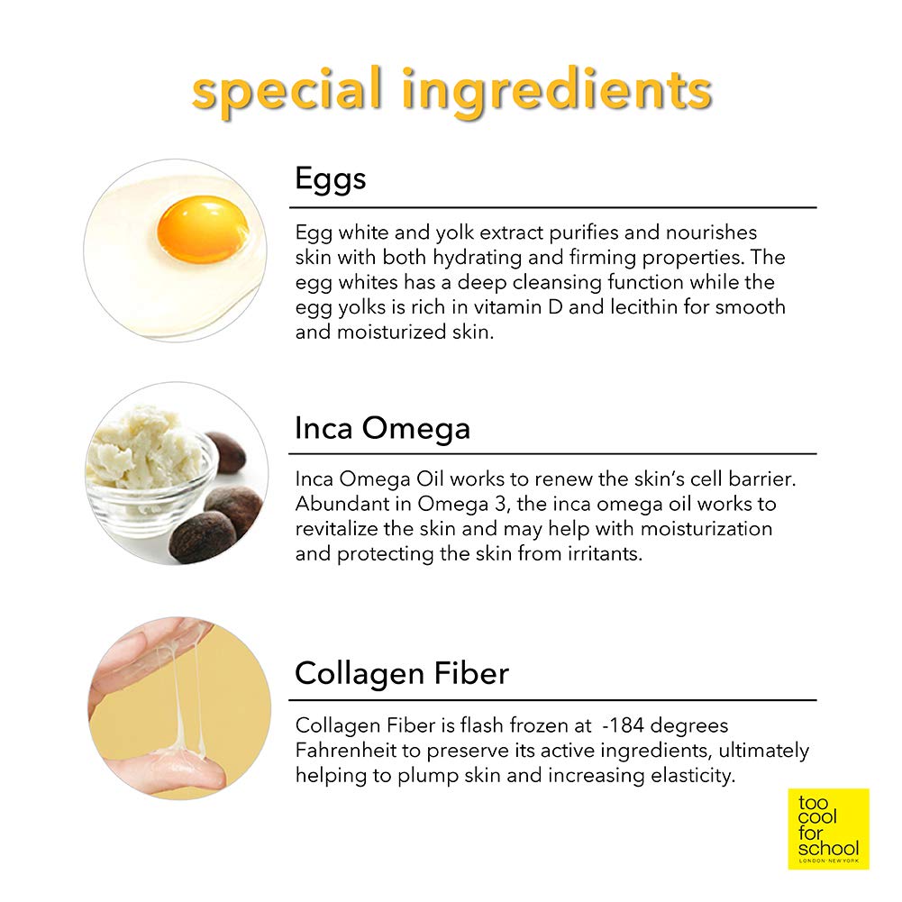 Barrera de ceramidas de Too Cool For School Egg Mellow Cream