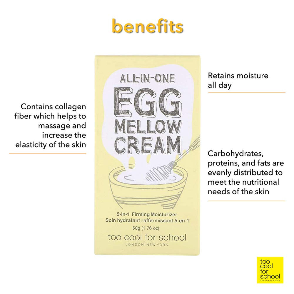Serum Cinco En Uno de Too Cool For School Egg Mellow Cream