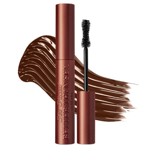 Too Faced Better Than Sex Mascara: aplicador horquilla para volumen y definición impactante.