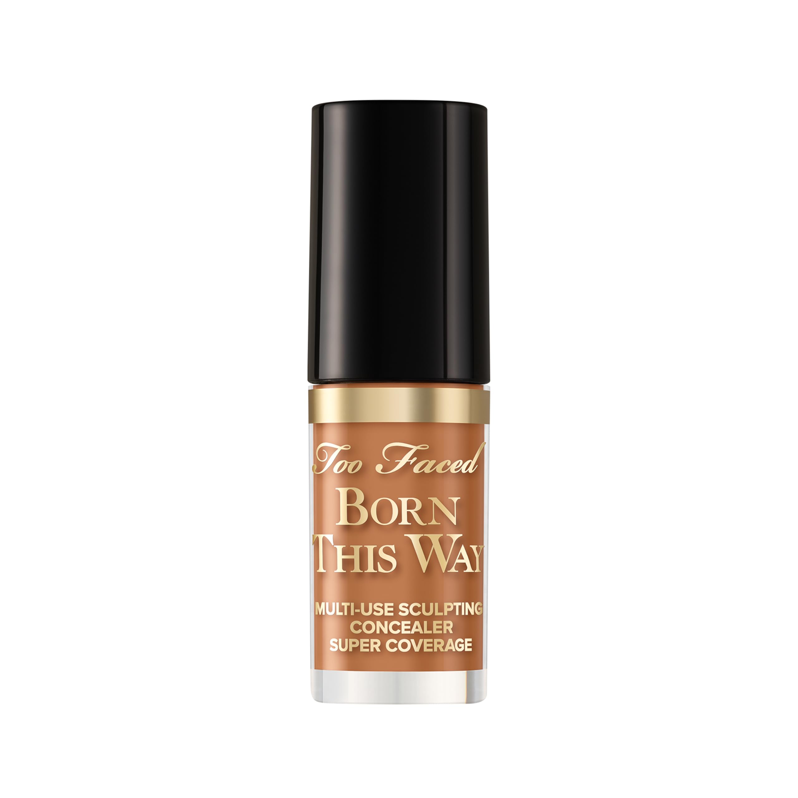 Too Faced Born This Way Concealer embalaje compacto para viaje.