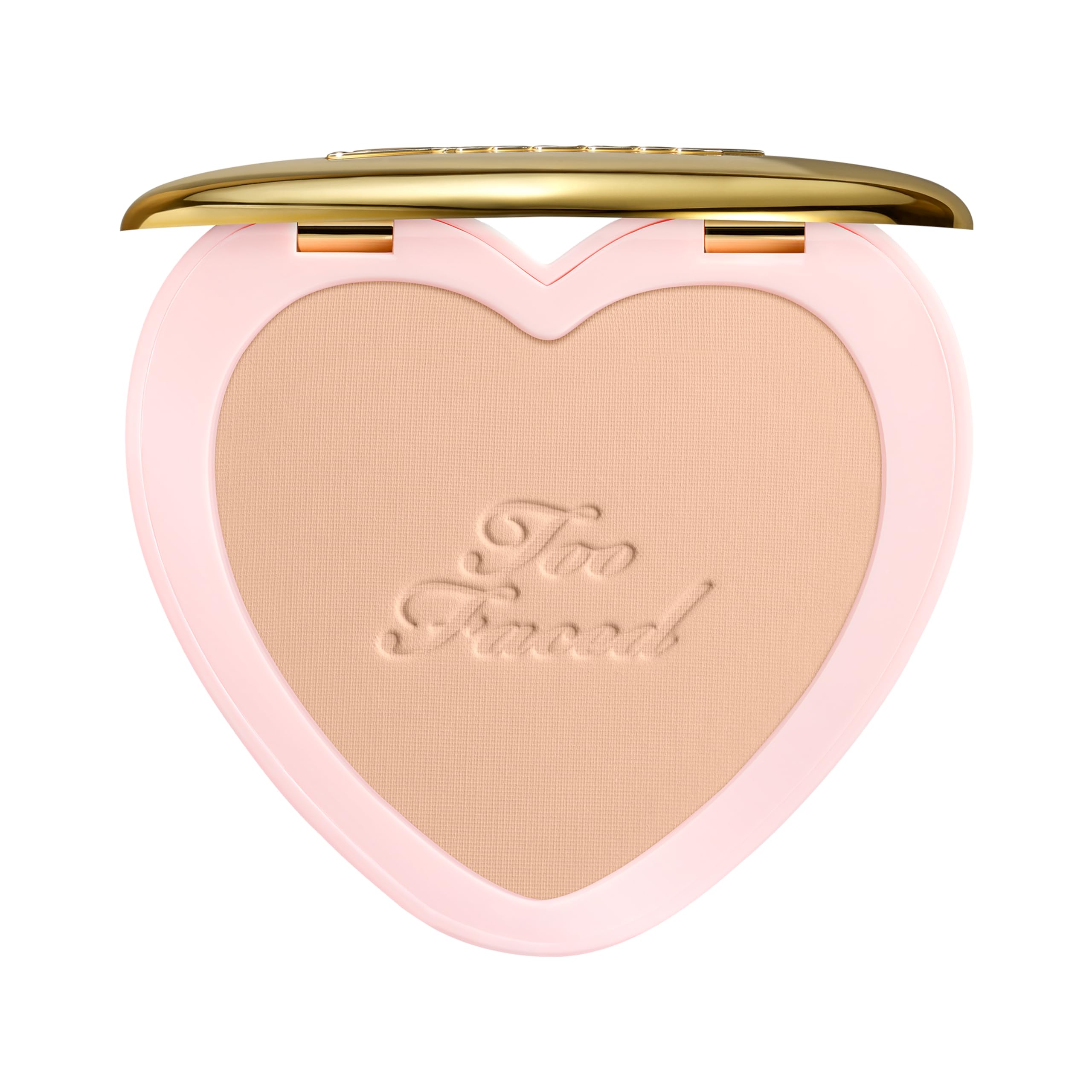 Too Faced Born This Way Soft Blur, polvo compacto suave para un acabado natural.