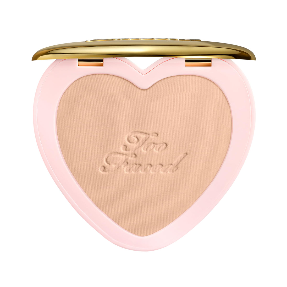 Too Faced Born This Way Soft Blur, polvo compacto suave para un acabado natural.