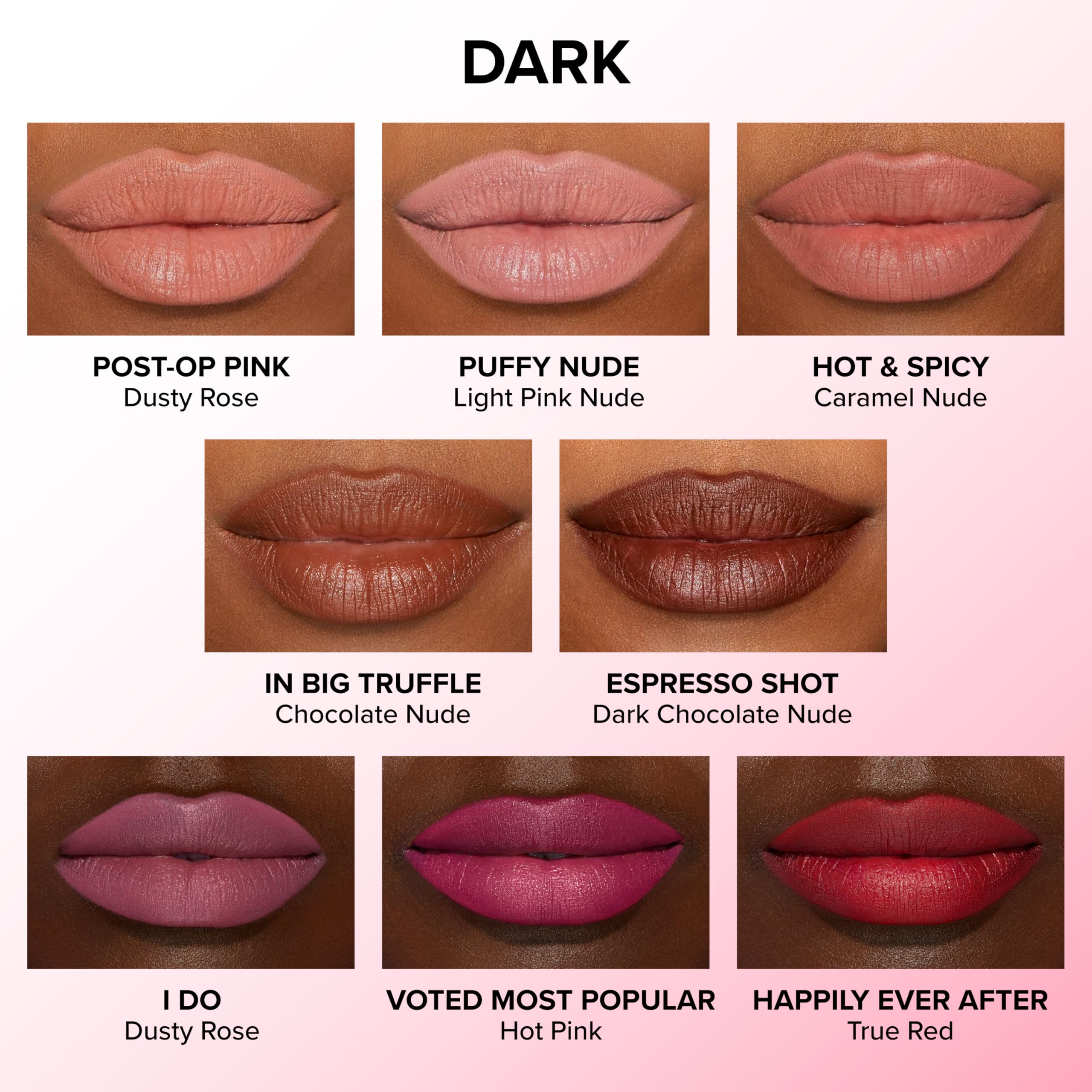 Too Faced inyccion-labial-extreme diseño-clic sin-afilar para uso práctico.