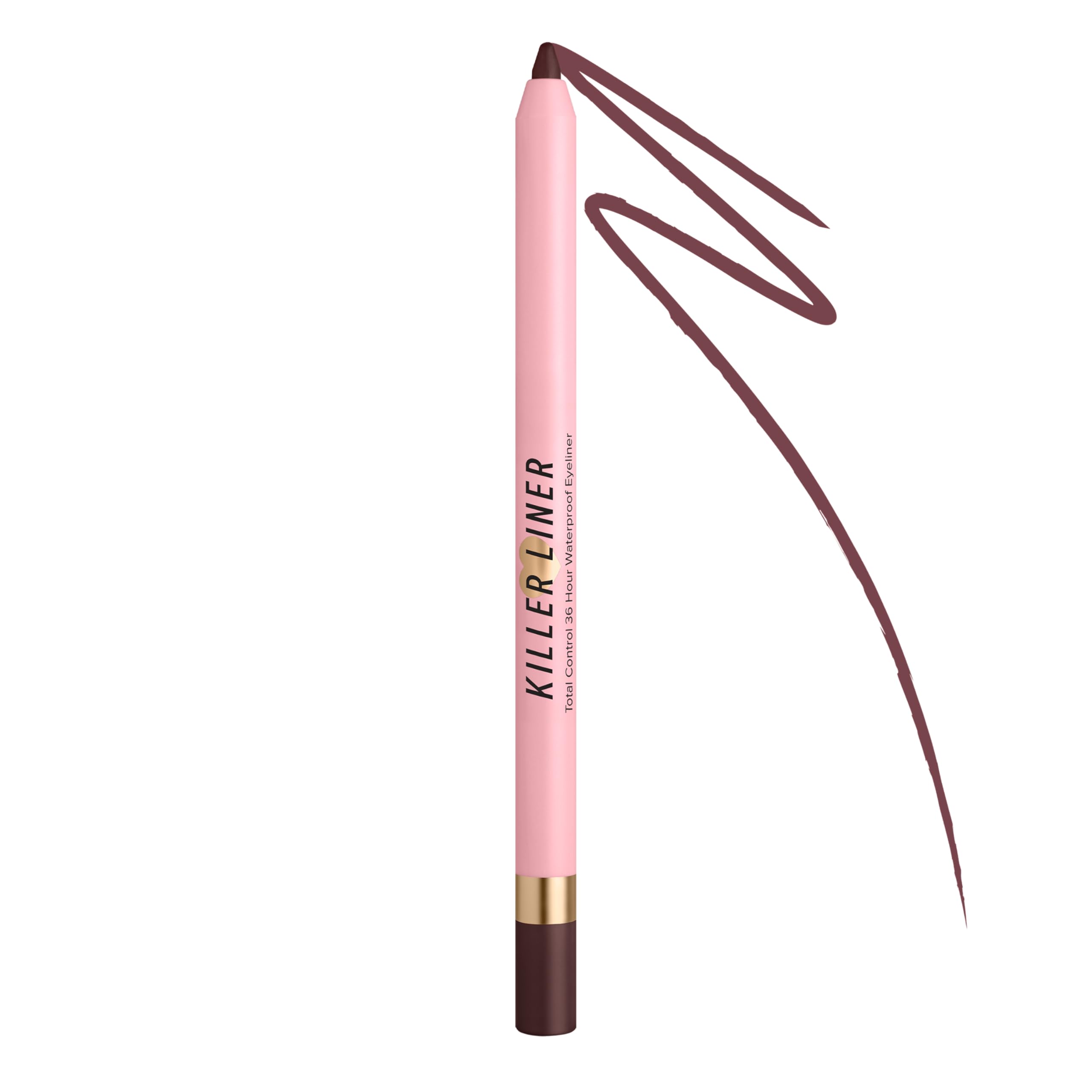 Delineador gel Too Faced Killer: punta precisa para trazos nítidos