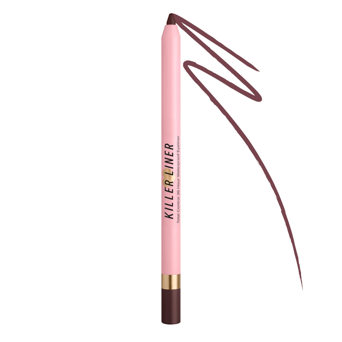 Delineador gel Too Faced Killer: punta precisa para trazos nítidos