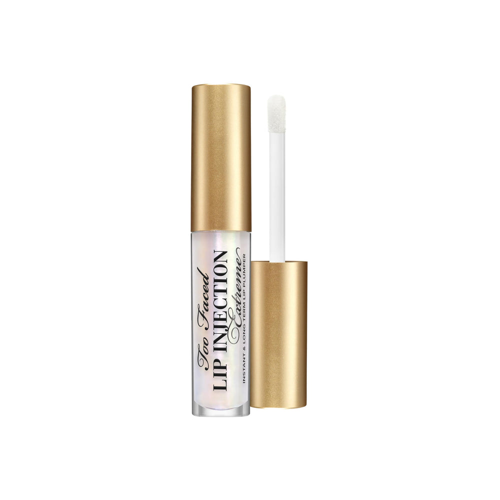 Too Faced Lip Injection Extreme, empaque de viaje para retoques en cualquier lugar.